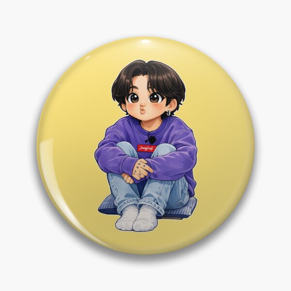 Item preview, BTS cute Jungkook | JK purple outfit art | run bts show | BTS JK  designed and sold by moteesshop.