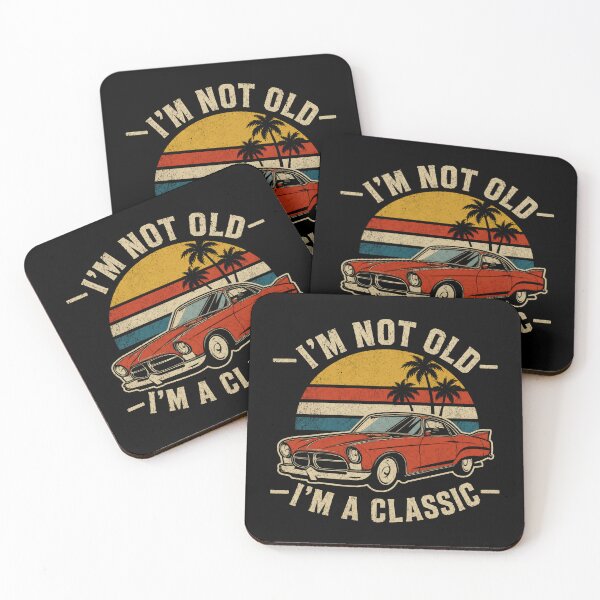 Item preview, I'm Not Old I'm A Classic Car Enthusiast Funny Birthday Gift designed and sold by SkeletonsDanger.