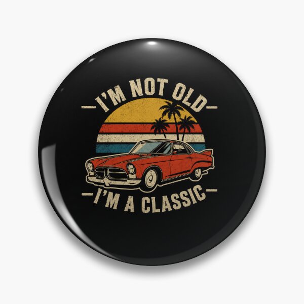 Item preview, I'm Not Old I'm A Classic Car Enthusiast Funny Birthday Gift designed and sold by SkeletonsDanger.