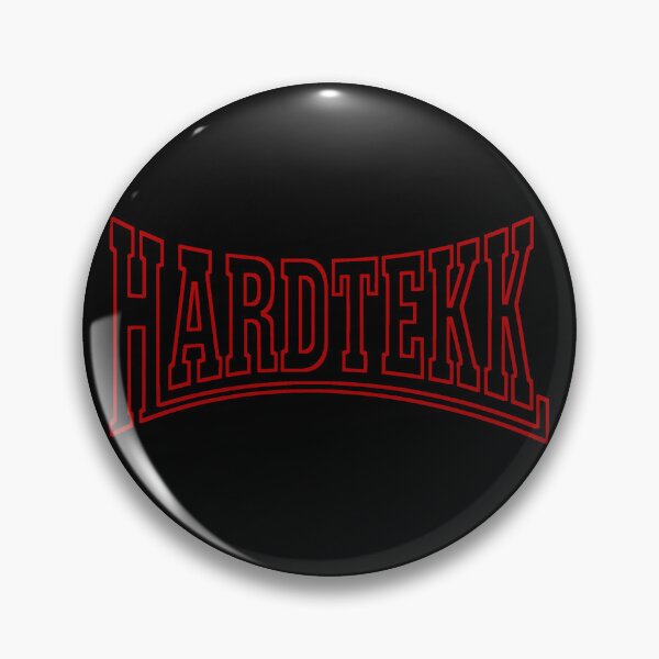Item preview, Hardtekk Red Outline Techno Tekk Rave designed and sold by SPAZE-Typo.