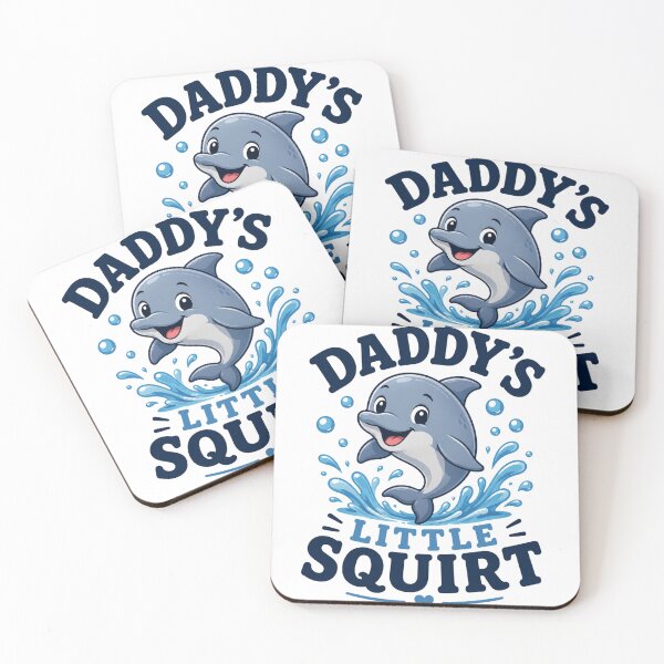 Item preview, Daddy's Little Squirt Cute Ocean Animal Design designed and sold by AMICO77.