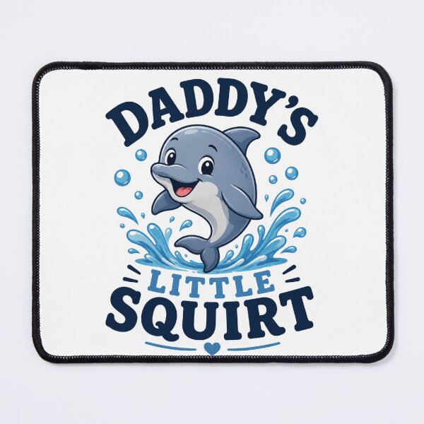 Item preview, Daddy's Little Squirt Cute Ocean Animal Design designed and sold by AMICO77.