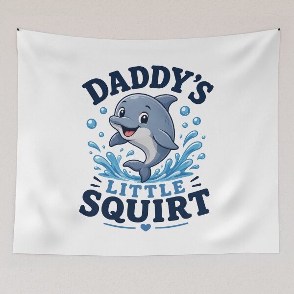 Item preview, Daddy's Little Squirt Cute Ocean Animal Design designed and sold by AMICO77.