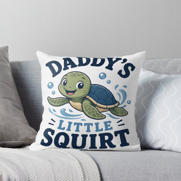 Item preview, Daddy's Little Squirt Cute Ocean Animal Design designed and sold by AMICO77.