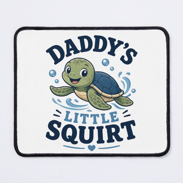 Item preview, Daddy's Little Squirt Cute Ocean Animal Design designed and sold by AMICO77.
