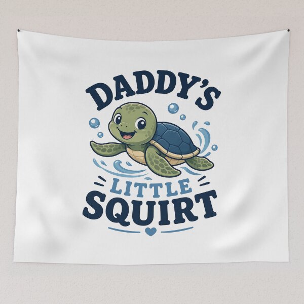 Item preview, Daddy's Little Squirt Cute Ocean Animal Design designed and sold by AMICO77.