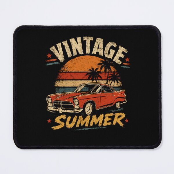 Item preview, Vintage Summer Classic Car Enthusiast Vacation designed and sold by SkeletonsDanger.