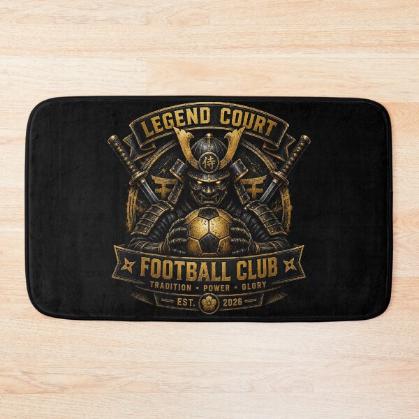 Item preview, Legend Court Football Club Samurai Soccer Design designed and sold by LegendCourt.