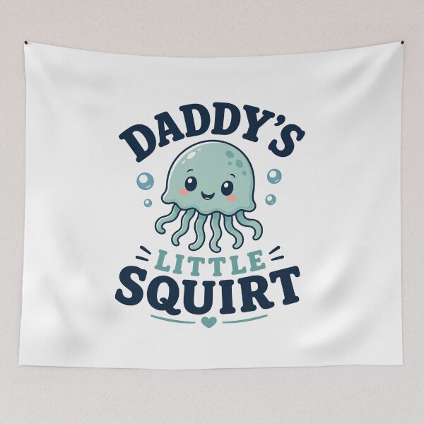 Item preview, Daddy's Little Squirt Cute Ocean Animal Design designed and sold by AMICO77.