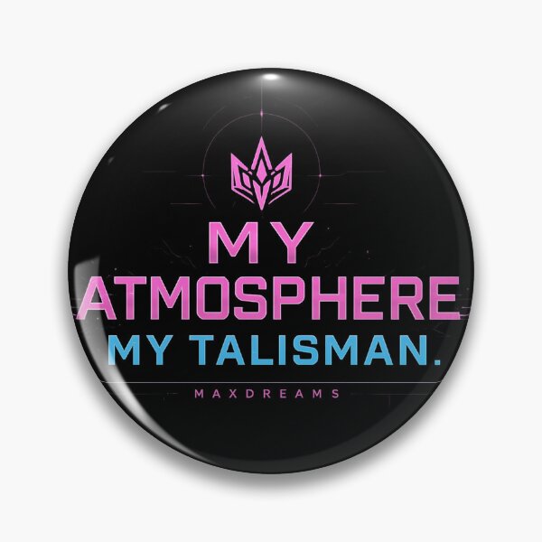 Item preview, My atmosphere, my talisman.(Cyberpunk ver) designed and sold by MaxDreamsArt.