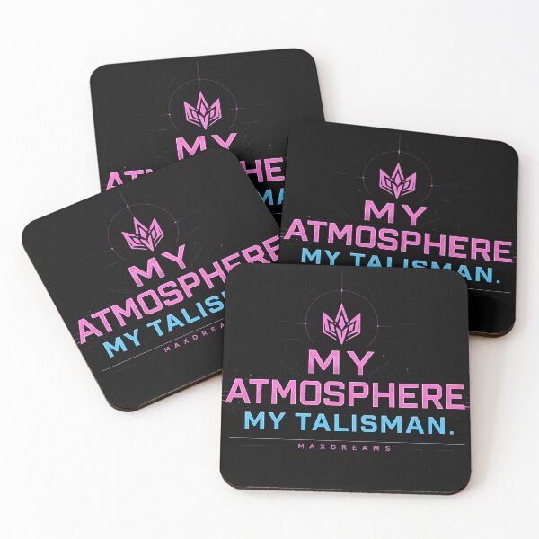 Item preview, My atmosphere, my talisman.(Cyberpunk ver) designed and sold by MaxDreamsArt.
