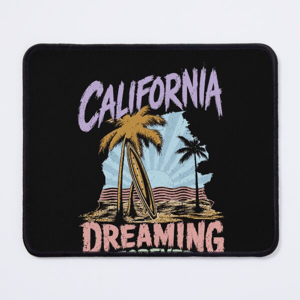 Item preview, California Dreaming Forever California Surfing Beach Summer West Coast Travel designed and sold by SkeletonsDanger.