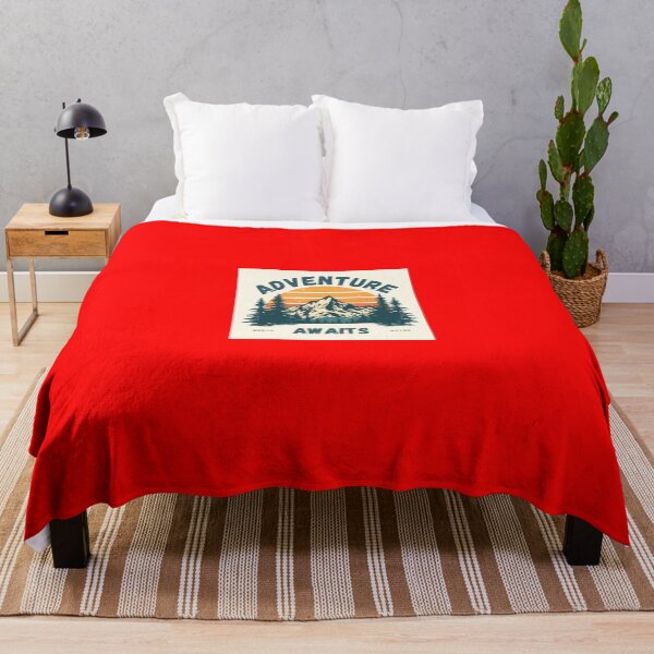 Item preview, Copy of Adventure Awaits Vintage Mountain Sunset Travel Design designed and sold by hazemabuhamda.