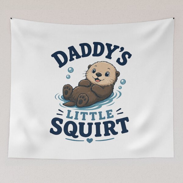 Item preview, Daddy's Little Squirt Cute Ocean Animal Design designed and sold by AMICO77.