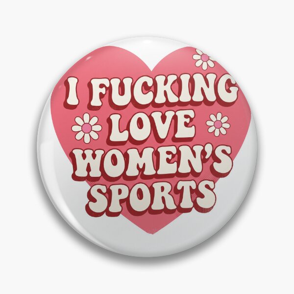 Item preview, I F*cking Love Women's Sports Retro Y2K Heart Typography Graphic designed and sold by AdyKurniawan.