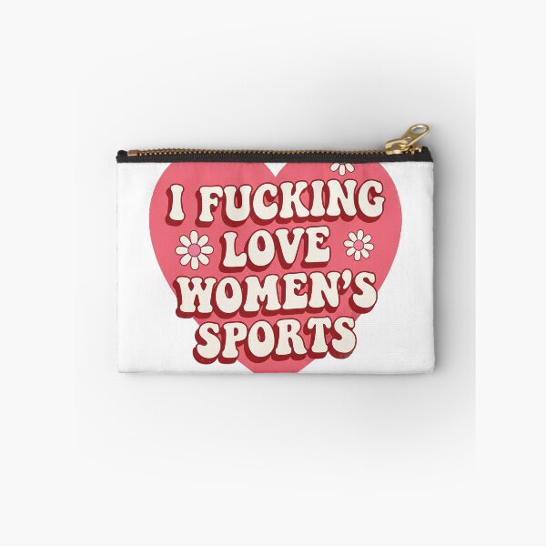 Item preview, I F*cking Love Women's Sports Retro Y2K Heart Typography Graphic designed and sold by AdyKurniawan.