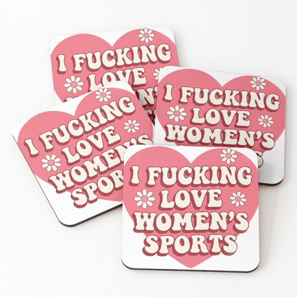 Item preview, I F*cking Love Women's Sports Retro Y2K Heart Typography Graphic designed and sold by AdyKurniawan.
