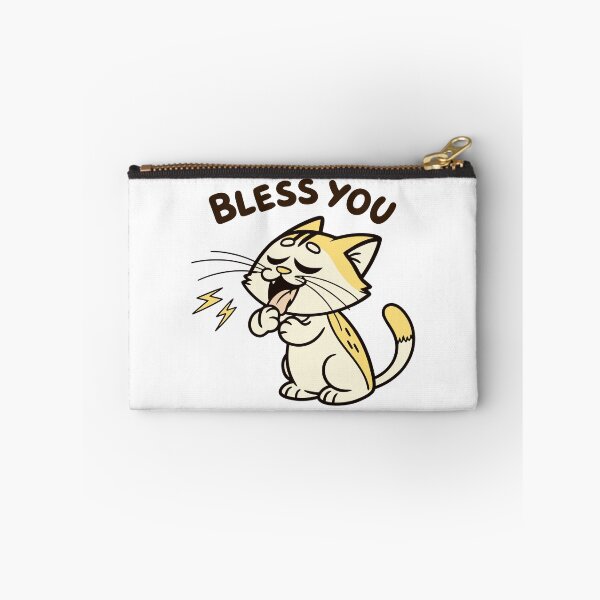 Item preview, Cute Sneezing Cat Funny Pun Design designed and sold by smdrndr.