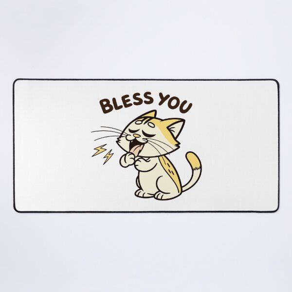 Item preview, Cute Sneezing Cat Funny Pun Design designed and sold by smdrndr.