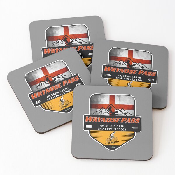 Item preview, Wrynose Pass Lake District England Cycling Ive Done It! Sticker 01 designed and sold by OuterShellUK.