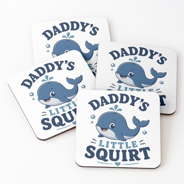 Item preview, Daddy's Little Squirt Cute Ocean Animal Design designed and sold by AMICO77.