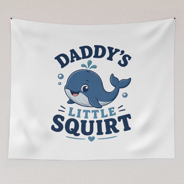 Item preview, Daddy's Little Squirt Cute Ocean Animal Design designed and sold by AMICO77.