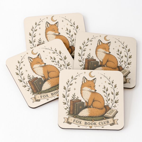 Item preview, Fox Book Club | Cozy Cottagecore Fox Reading Shirt for Book Lovers designed and sold by Moonwoven Studio.