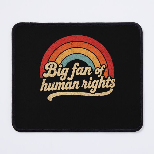 Item preview, Big Fan Of Human Rights LGBTQ Ally Social Justice Equality Activist designed and sold by SkeletonsDanger.