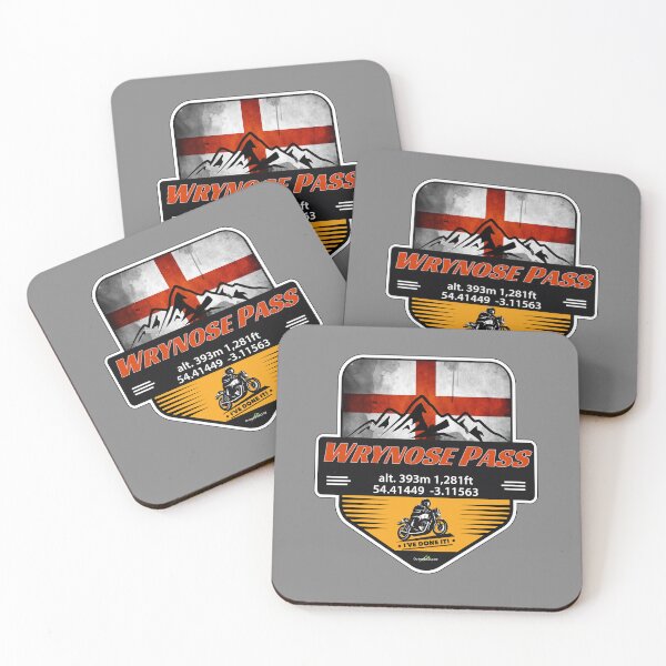 Item preview, Wrynose Pass Lake District England Motorcycle Ive Done It! Sticker 01 designed and sold by OuterShellUK.