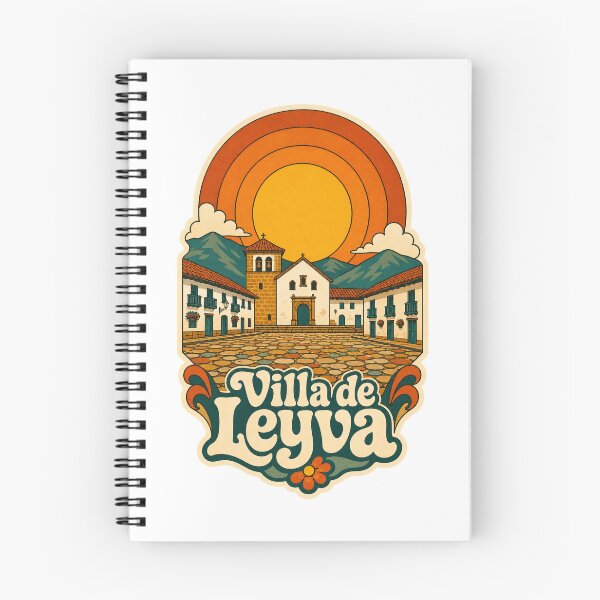 Item preview, Villa de Leyva Colombia Travel Souvenir - Retro Illustration designed and sold by VisualArtsOasis.