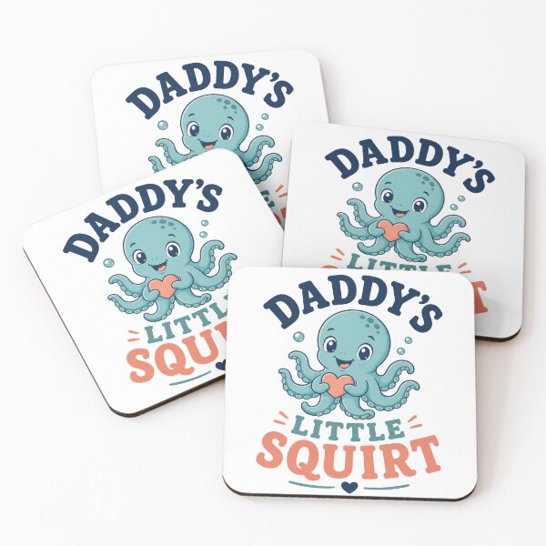 Item preview, Daddy's Little Squirt Cute Ocean Animal Design designed and sold by AMICO77.