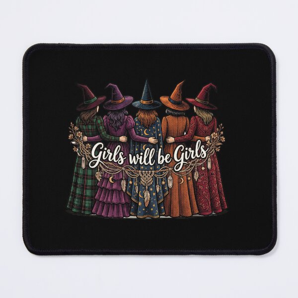 Item preview, Girls Will Be Girls Vintage Witch Coven Graphic designed and sold by AdyKurniawan.