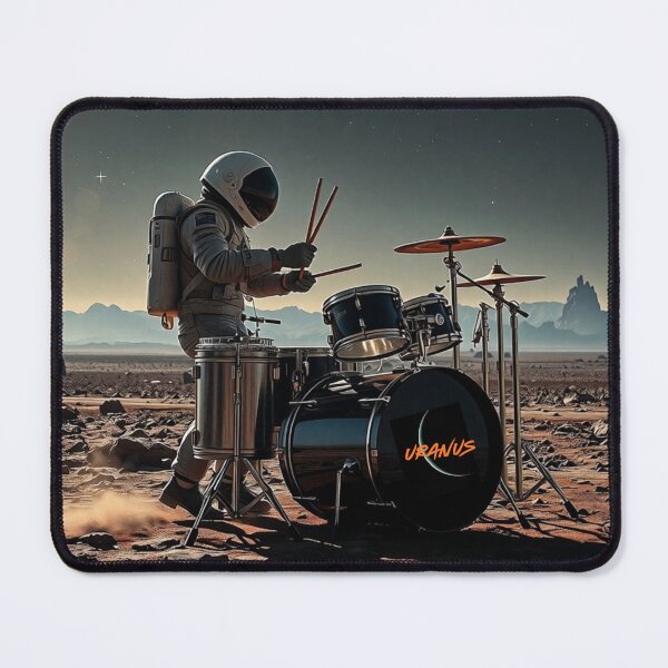 Item preview, Pounding Out a Beat on Uranus designed and sold by KapowStickers.