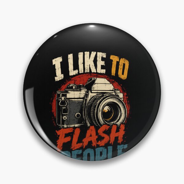 Item preview, I Like To Flash People Photography Camera Photographer Humor designed and sold by SkeletonsDanger.