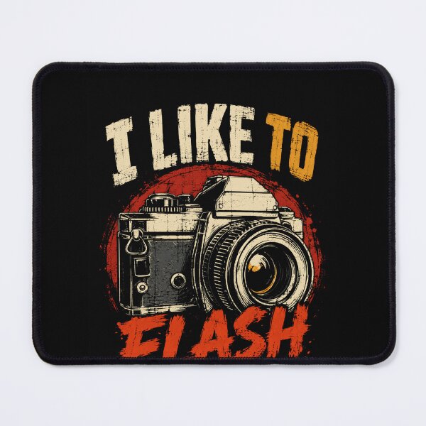 Item preview, I Like To Flash People Photography Camera Photographer Humor designed and sold by SkeletonsDanger.
