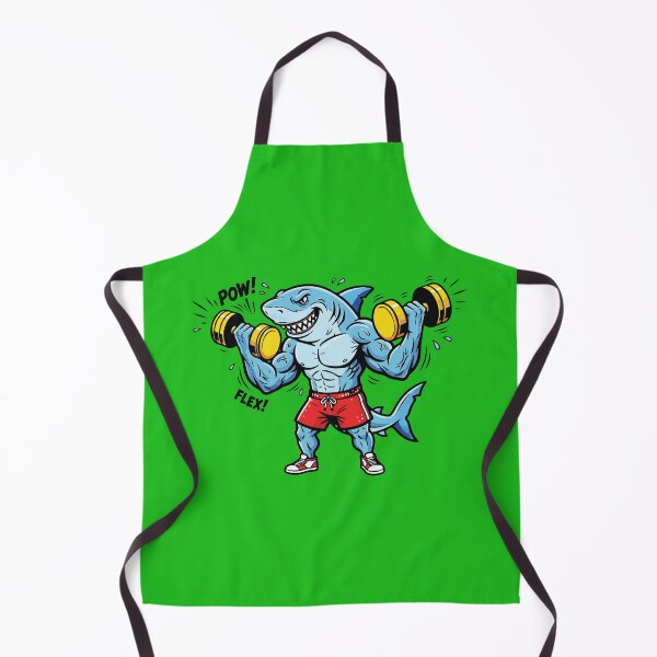 Item preview, Gym Shark Lifting Weights Bodybuilder designed and sold by BrownHorse90s.