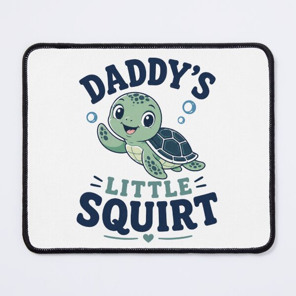 Item preview, Daddy's Little Squirt Cute Ocean Animal Design designed and sold by AMICO77.
