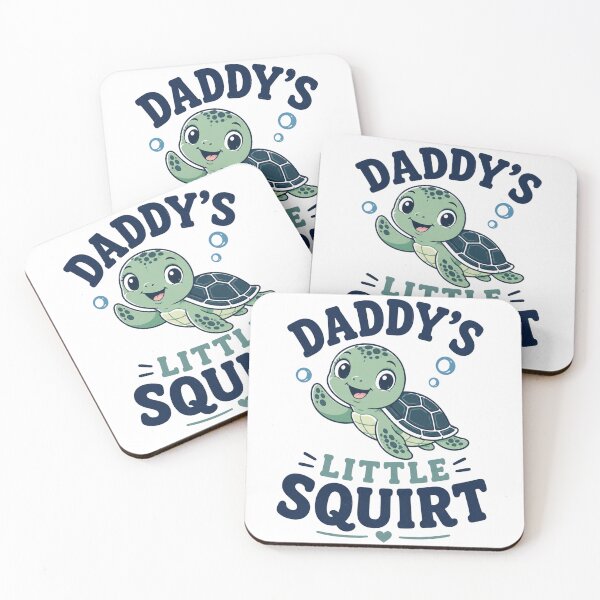 Item preview, Daddy's Little Squirt Cute Ocean Animal Design designed and sold by AMICO77.