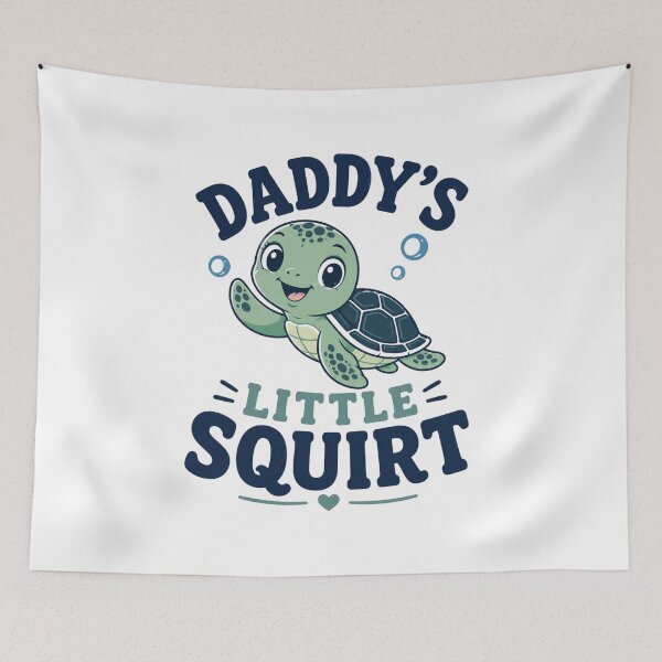 Item preview, Daddy's Little Squirt Cute Ocean Animal Design designed and sold by AMICO77.