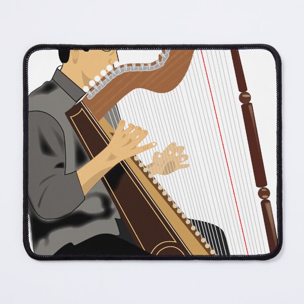 Aperçu de l'œuvre Harpe et traditions créée et vendue par Ariel-Morales.
