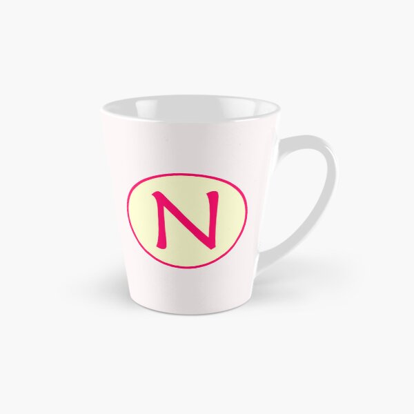 Item preview, Pink Alphabet Letter N Circle designed and sold by Jeallan Designs.