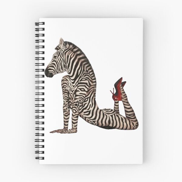 Item preview, Surreal Zebra Woman Optical Illusion Fashion Art T-Shirt designed and sold by blawdi.