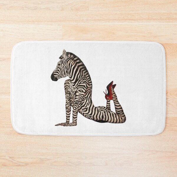 Item preview, Surreal Zebra Woman Optical Illusion Fashion Art T-Shirt designed and sold by blawdi.