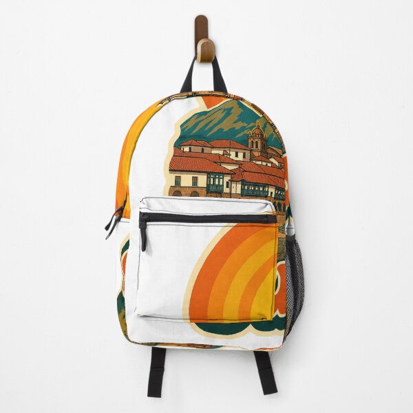 Item preview, Cusco Peru Travel Souvenir - Retro Illustration designed and sold by VisualArtsOasis.