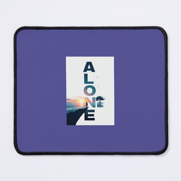 Item preview, alone design art designed and sold by MoodByte .