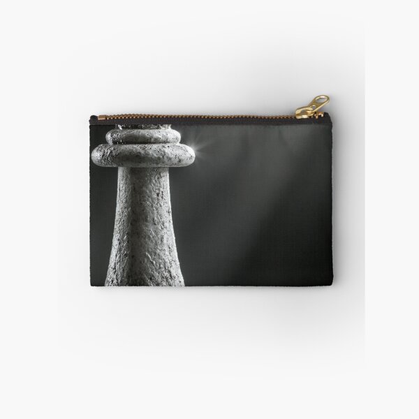 Item preview, Checkmate - Moody Black and White Chess Art designed and sold by DukaveArt .