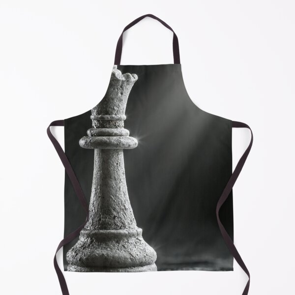 Item preview, Checkmate - Moody Black and White Chess Art designed and sold by DukaveArt .