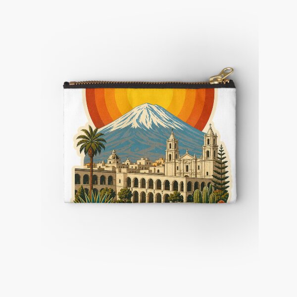 Item preview, Arequipa Peru Travel Souvenir - Retro Illustration designed and sold by VisualArtsOasis.