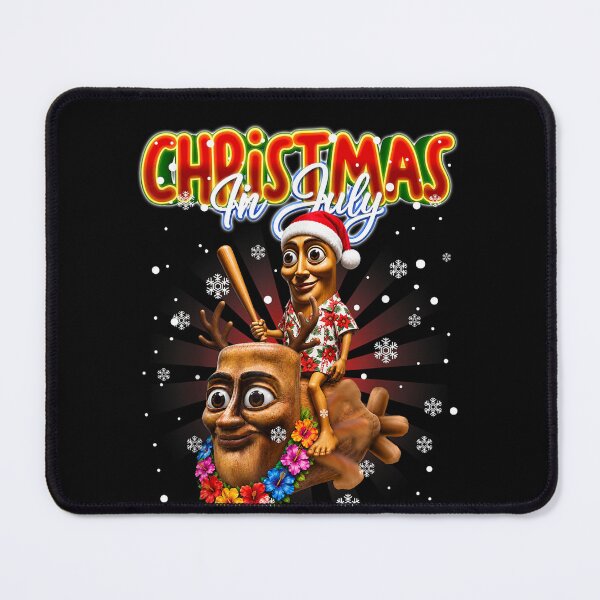 Item preview, Funny Flying Tung Tung Sahur Christmas in July Summer Meme designed and sold by Juansustait.