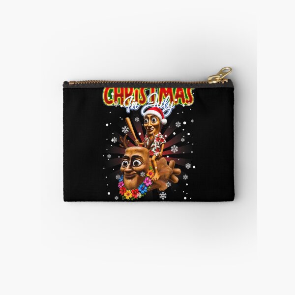 Item preview, Funny Flying Tung Tung Sahur Christmas in July Summer Meme designed and sold by Juansustait.